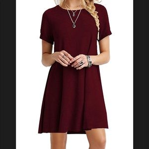 Casual T Shirt Dress